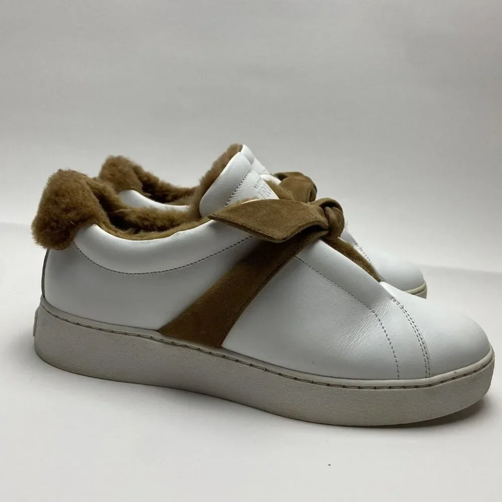 Alexandre Birman Shearling Sneakers Size 38